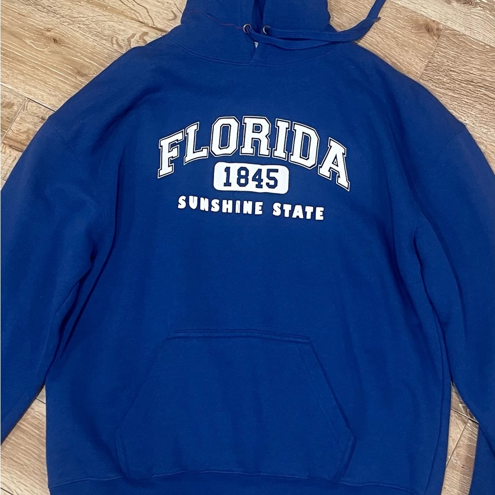 Blue Florida Sunshine State Hoodie